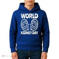 World Kidney Day Public Awareness Kids Hoodie thumb 4