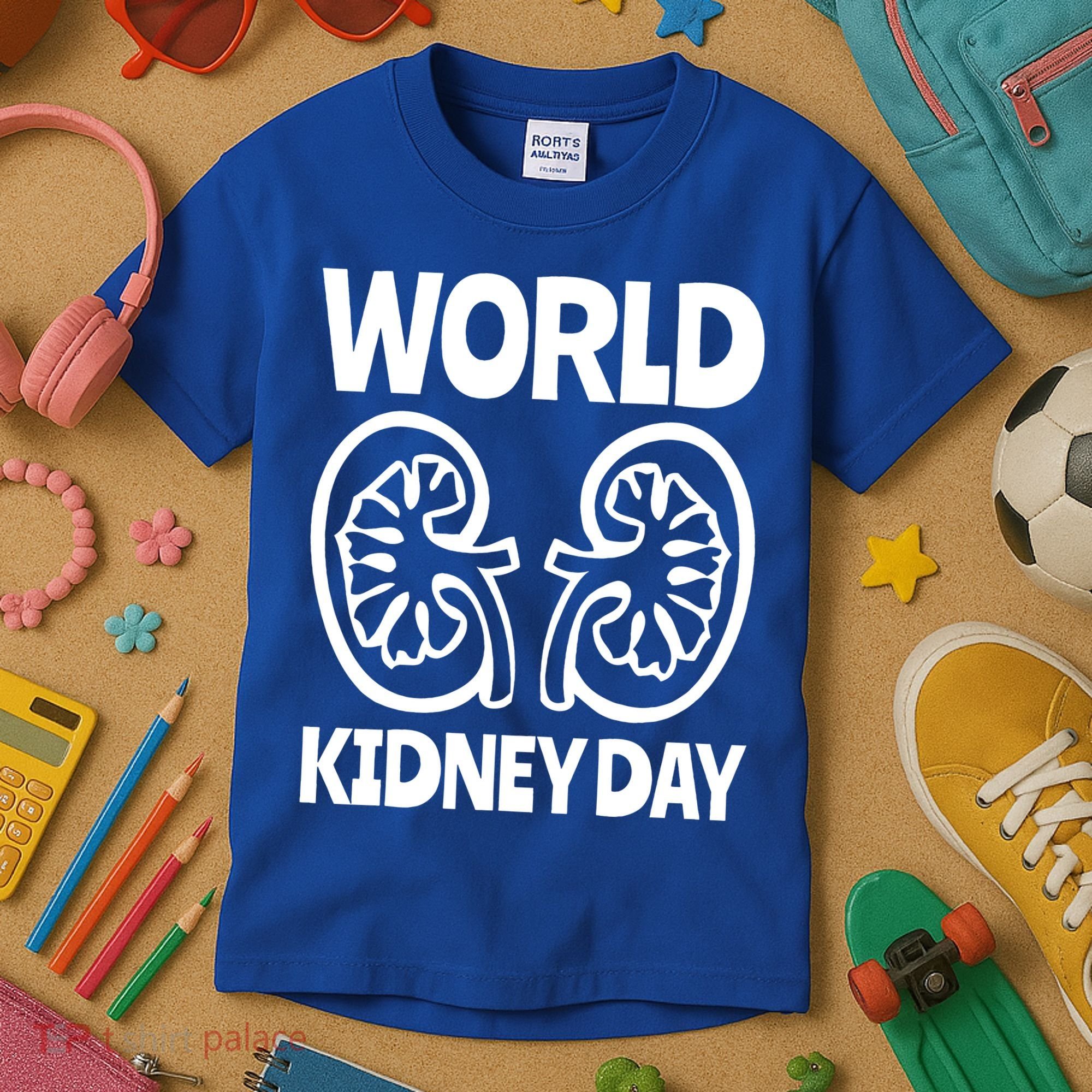 World Kidney Day Public Awareness Kids T-Shirt