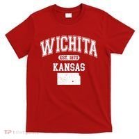Wichita Kansas Est 1870 Varsity T-Shirt thumb 0