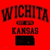Wichita Kansas Est 1870 Varsity Santa Hat thumb 1