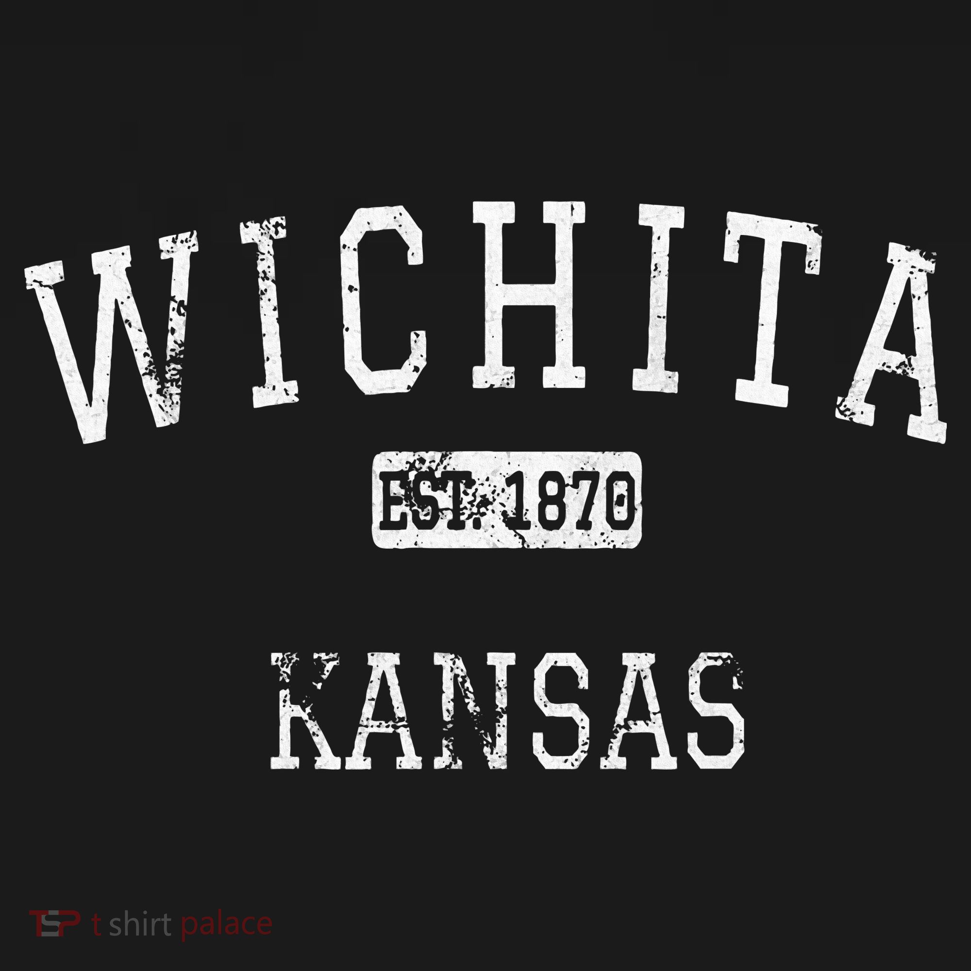 Wichita Kansas Ks Vintage T-Shirt