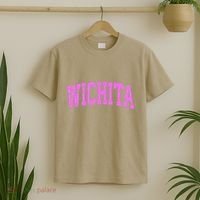 Wichita Kansas Ks Vintage Athletic Sports Pin.K T-Shirt thumb 2