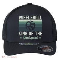 Wiffleball King Of The Backyard Flexfit Unipanel Trucker Cap thumb 0