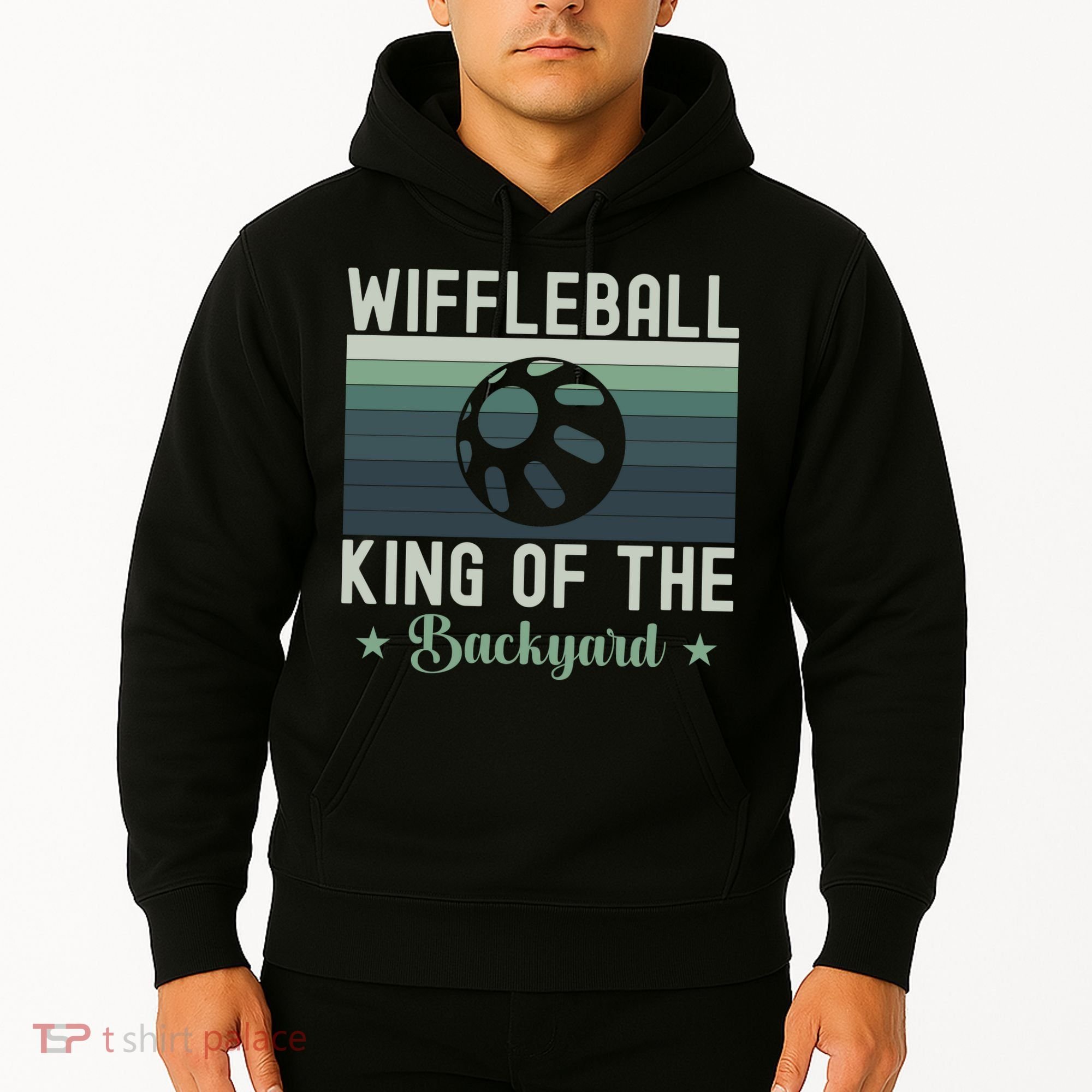 Wiffleball King Of The Backyard Hoodie