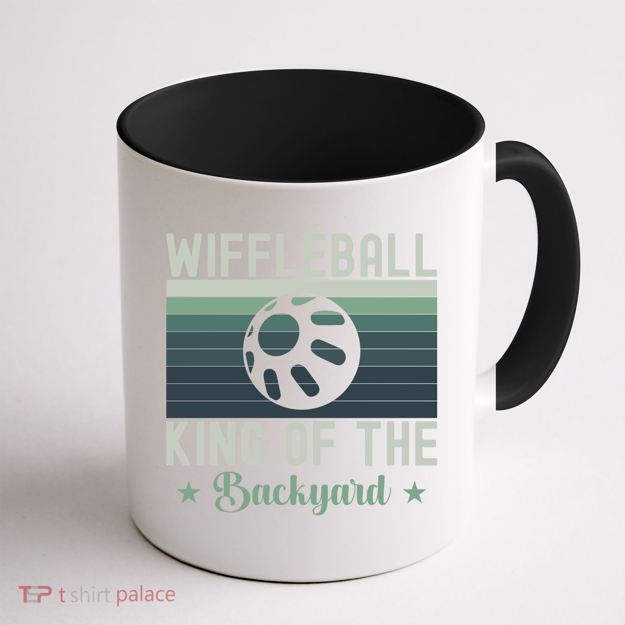 Wiffleball King Of The Backyard Coffee Mug