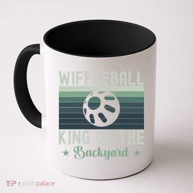 Wiffleball King Of The Backyard Coffee Mug