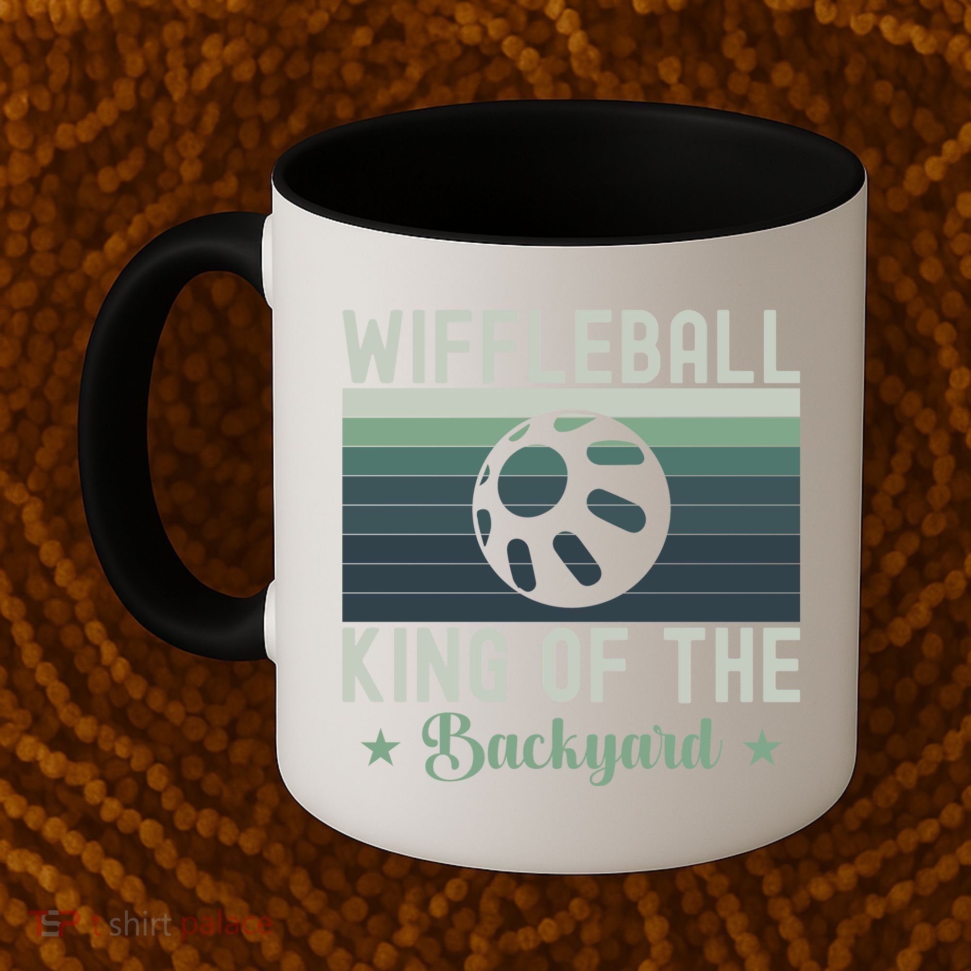 Wiffleball King Of The Backyard Coffee Mug