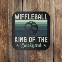 Wiffleball King Of The Backyard Coaster thumb 0