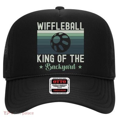 Wiffleball King Of The Backyard Hat