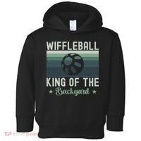 Wiffleball King Of The Backyard Toddler Hoodie thumb 0