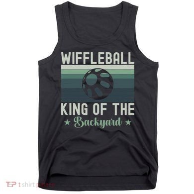 Wiffleball King Of The Backyard Tank Top
