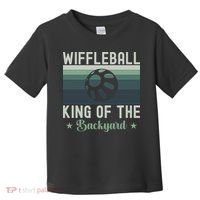 Wiffleball King Of The Backyard Toddler T-Shirt thumb 0