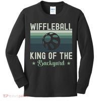 Wiffleball King Of The Backyard Kids Long Sleeve Shirt thumb 0