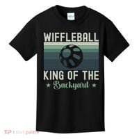 Wiffleball King Of The Backyard Kids T-Shirt thumb 0