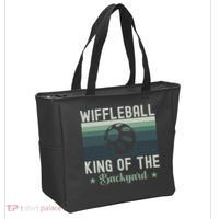 Wiffleball King Of The Backyard Tote Bag thumb 2
