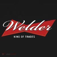 Welder King Of Trades Funny Welding Master Welder Polo thumb 3