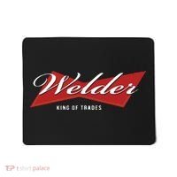Welder King Of Trades Funny Welding Master Welder Mousepad thumb 0