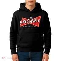 Welder King Of Trades Iron Worker Weld Welding Lover Kids Hoodie thumb 4