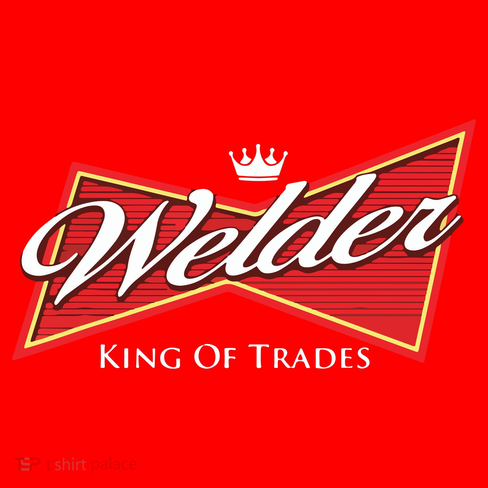 Welder King Of Trades Iron Worker Weld Welding Lover Santa Hat