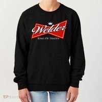 Welder King Of Trades Iron Worker Weld Welding Lover Women's Sweatshirt thumb 0