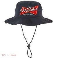Welder King Of Trades Iron Worker Weld Welding Lover Bucket Hat thumb 0