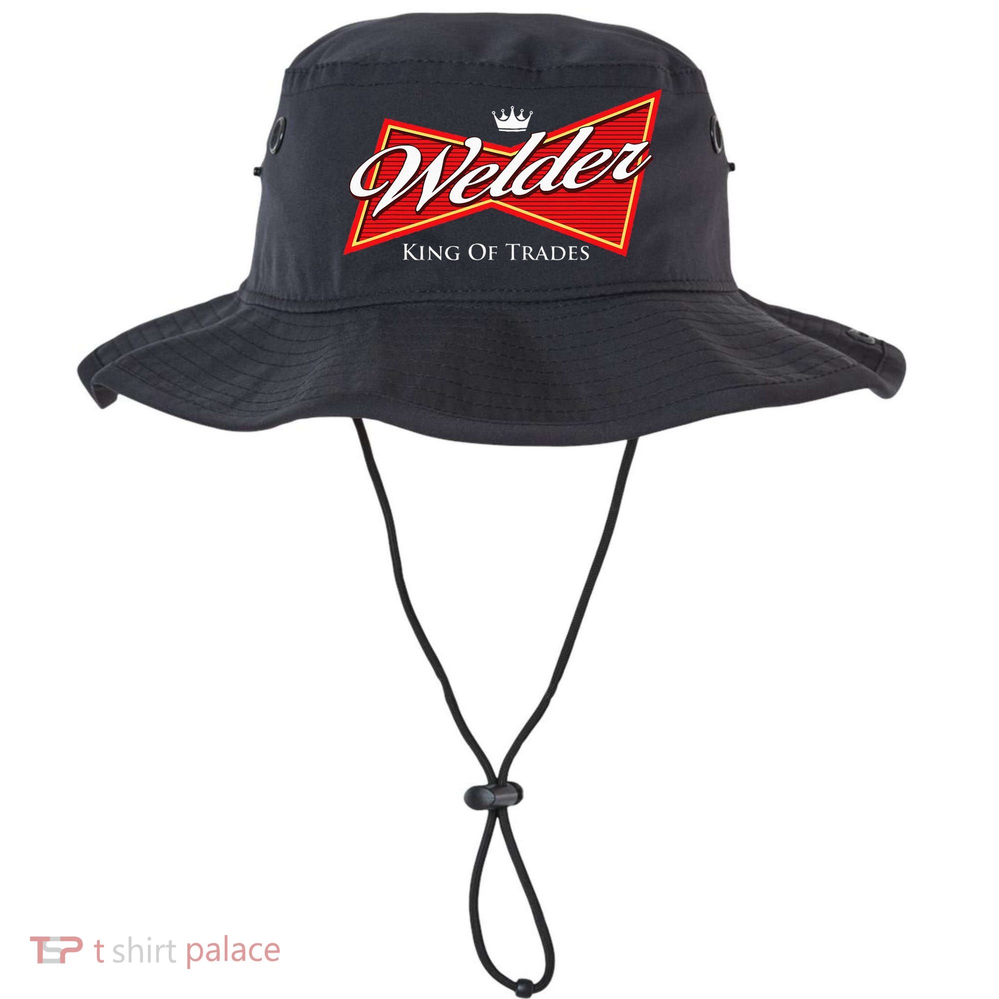 Welder King Of Trades Iron Worker Weld Welding Lover Bucket Hat