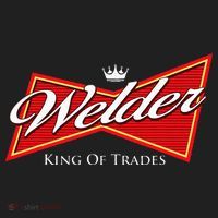 Welder King Of Trades Iron Worker Weld Welding Lover Beanie thumb 2