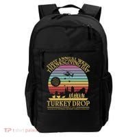WKRP Thanksgiving Turkey Drop Funny Retro Backpack thumb 0
