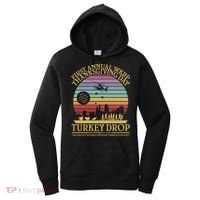 WKRP Thanksgiving Turkey Drop Funny Retro Women's Hoodie thumb 0