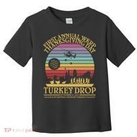 WKRP Thanksgiving Turkey Drop Funny Retro Toddler T-Shirt thumb 0
