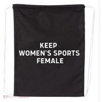Womens Keep Womens Sports Female Drawstring Bag thumb 0