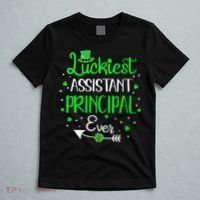 Womens Luckiest Assistant Principal Ever St Patricks Day T-Shirt thumb 5