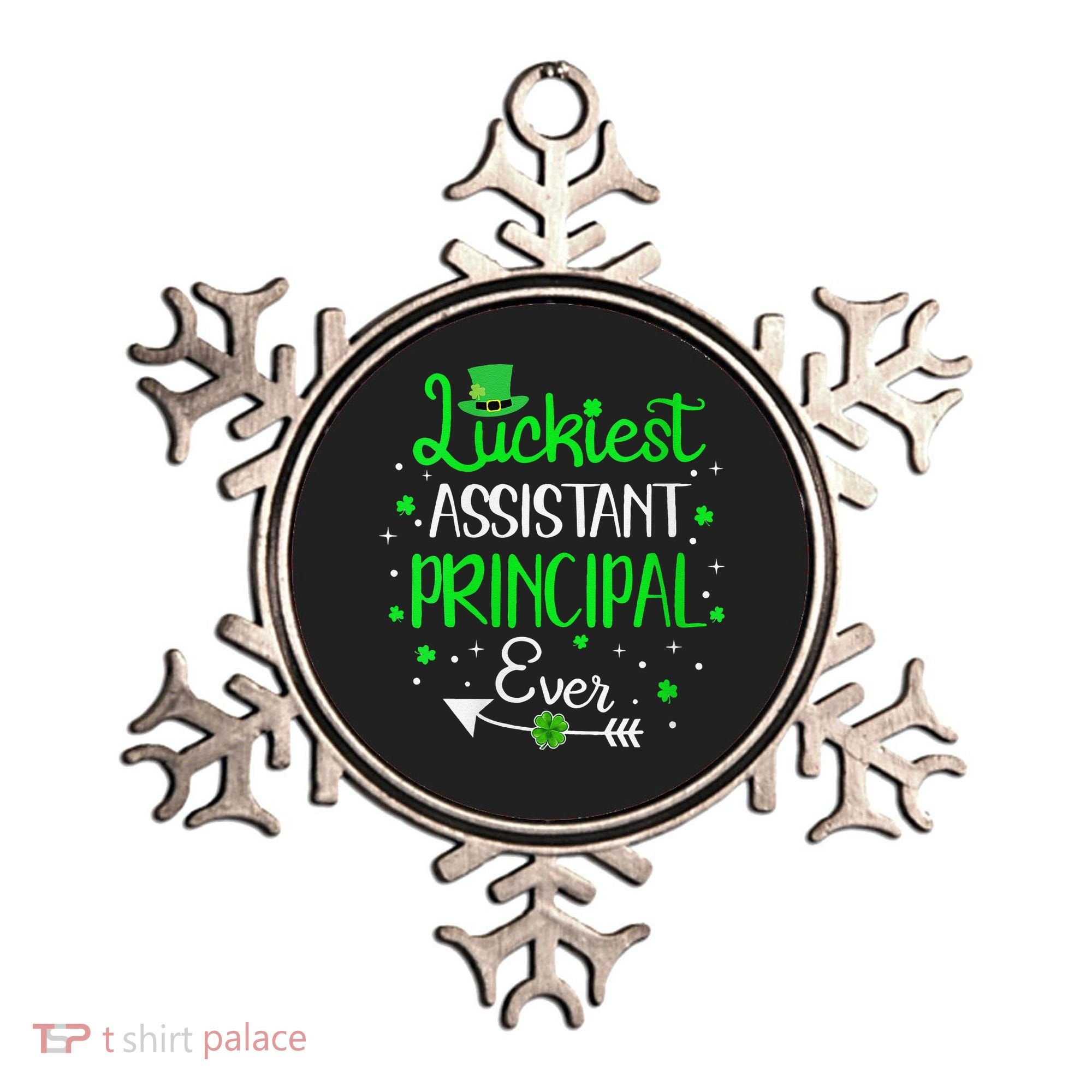 Womens Luckiest Assistant Principal Ever St Patricks Day Ornament