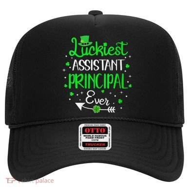 Womens Luckiest Assistant Principal Ever St Patricks Day Hat