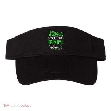 Womens Luckiest Assistant Principal Ever St Patricks Day Visor