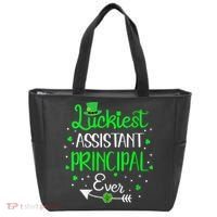 Womens Luckiest Assistant Principal Ever St Patricks Day Tote Bag thumb 0