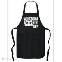 Watcha Lookin At Funny Cat Apron thumb 0