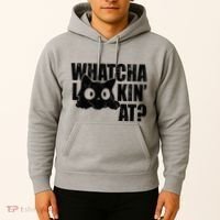 Watcha Lookin At Funny Cat Hoodie thumb 2