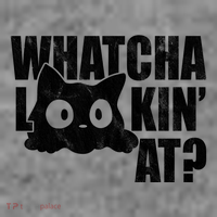 Watcha Lookin At Funny Cat Sweatshirt thumb 3