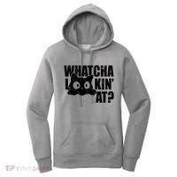 Watcha Lookin At Funny Cat Women's Hoodie thumb 0