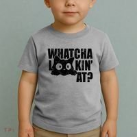 Watcha Lookin At Funny Cat Toddler T-Shirt thumb 2