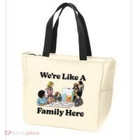 WeRe Like A Family Here Tote Bag thumb 3
