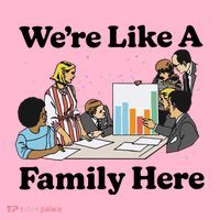 WeRe Like A Family Here Coaster thumb 2