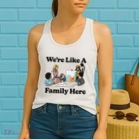 WeRe Like A Family Here Women's Tank Top thumb 2