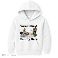 WeRe Like A Family Here Kids Hoodie thumb 0