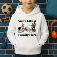 WeRe Like A Family Here Kids Hoodie thumb 2