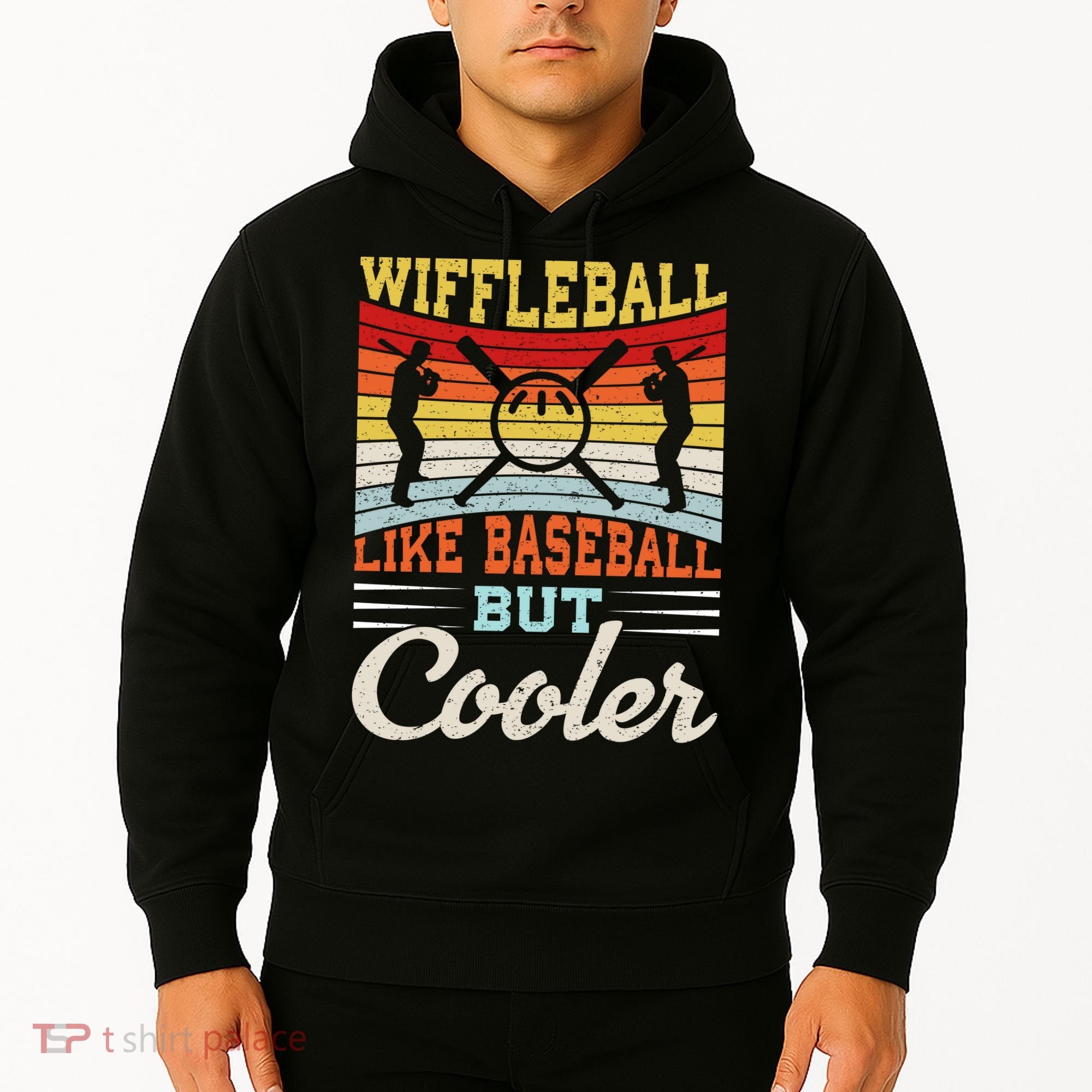 Wiffleball Like Baseball But Cooler Hoodie