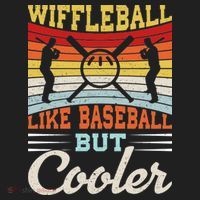 Wiffleball Like Baseball But Cooler Beanie thumb 2