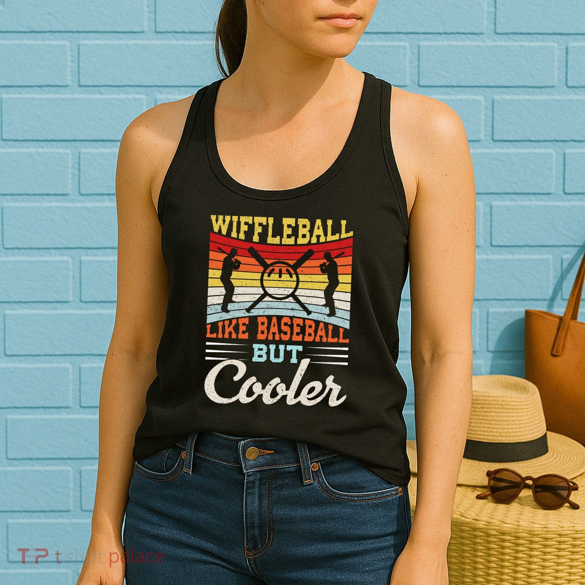 Wiffleball Like Baseball But Cooler Women's Tank Top