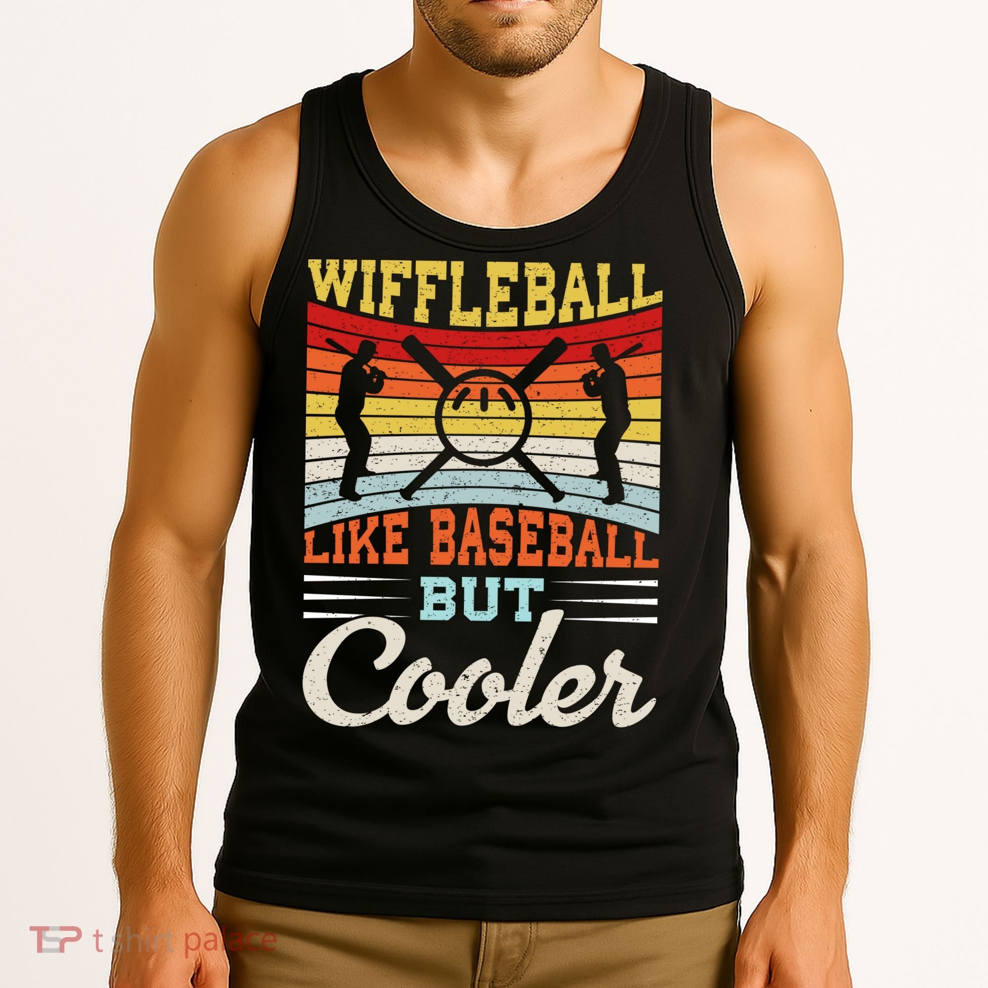 Wiffleball Like Baseball But Cooler Tank Top